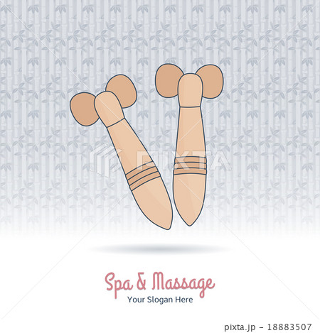Wooden tool for Thai massage. Wooden tool for Thai massage. 18883507