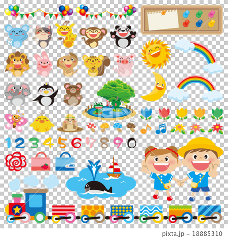 Kindergarten icon 18885310