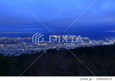 神戸摩耶山からの夜景・日本三大夜景 18886810