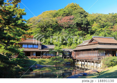 三溪園の紅葉 18891130