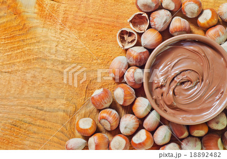 creame with hazelnuts creame with hazelnuts 18892482