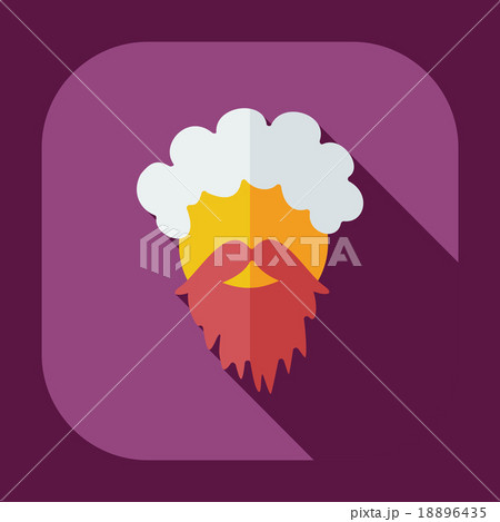 Flat modern design with shadow icons australian 18896435