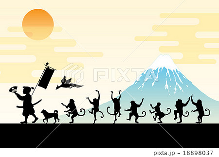 桃太郎とサルの行進 桃太郎とサルの行進 18898037