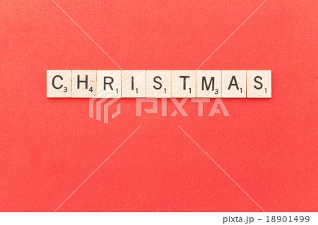 スクラブル文字：CHRISTMAS 18901499