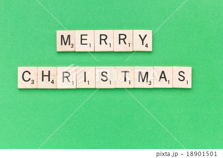 スクラブル文字：CHRISTMAS 18901501
