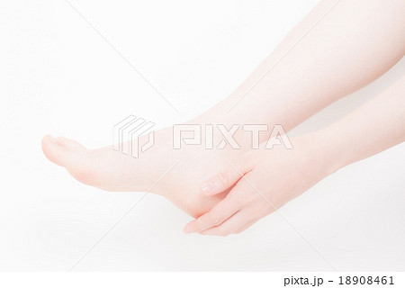 女性　かかと 18908461