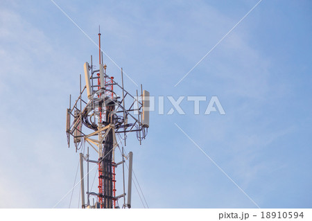 Cell site, Telecommunications radio tower Cell site, Telecommunications radio tower 18910594