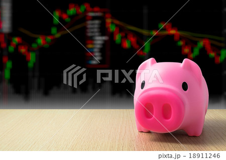 Pink Pig piggy bank  18911246