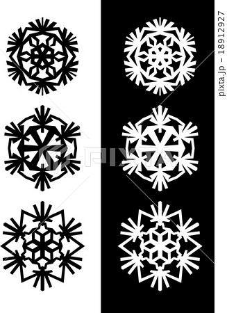 雪の結晶73 18912927