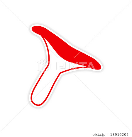 icon sticker realistic design on paper 18916205