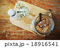 Close up of iced coffee. Vintage style. 18916541