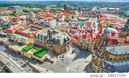 Histoirical center of the Dresden Old Town. Histoirical center of the Dresden Old Town. 18917594