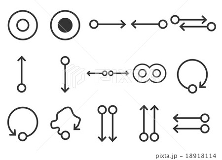 Mobile touch gesture icons 2 Mobile touch gesture icons 2 18918114
