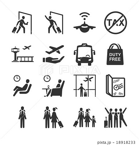 Aviation icon series 4 Aviation icon series 4 18918233