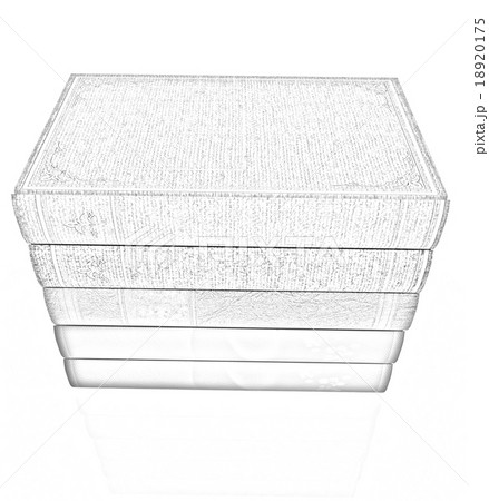 The stack of books 18920175