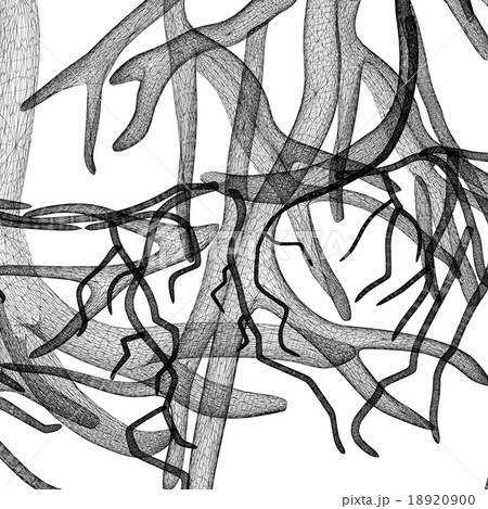 Fantasy veins. Medical illustration 18920900