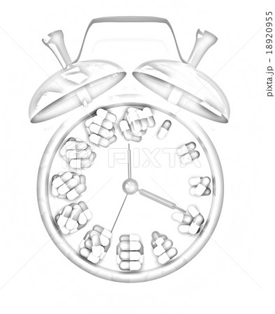 Alarm clock and tablet 18920955