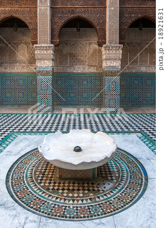 Al Attarine Madrasa in Fez, Morocco Al Attarine Madrasa in Fez, Morocco 18921631