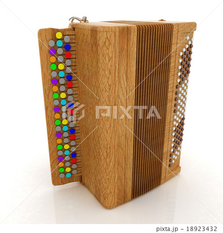 Musical instrument - retro bayan 18923432