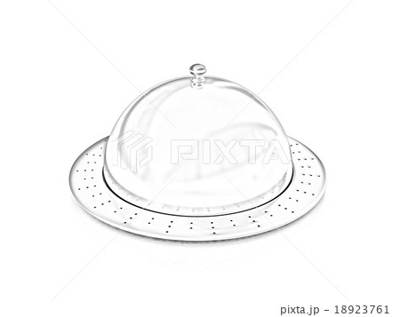 Restaurant cloche isolated on white background 18923761