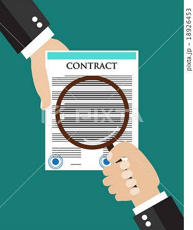 Contract inspection concept. Contract inspection concept. 18926453