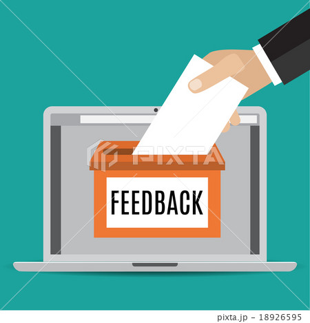 Online feedback concept.  18926595