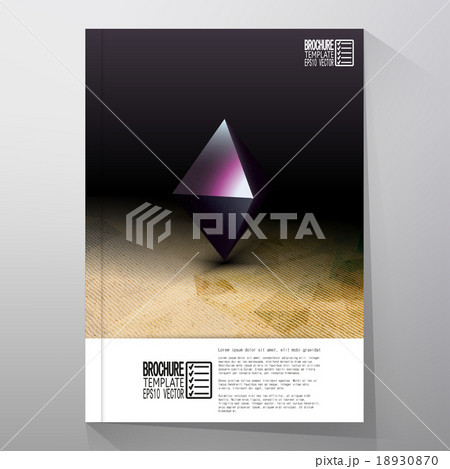 Business templates for brochure, flyer or booklet 18930870