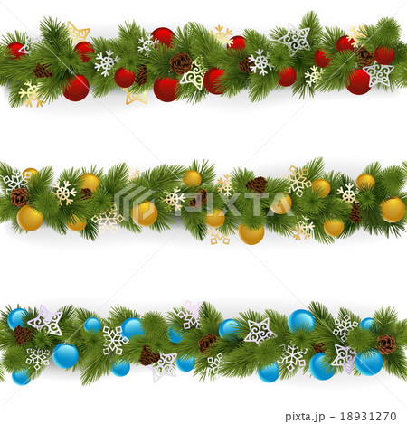 Vector Christmas Borders Set 4 Vector Christmas Borders Set 4 18931270
