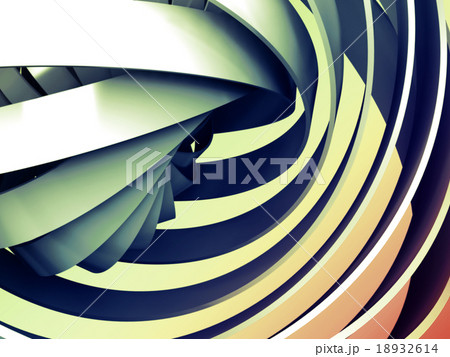 Abstract colorful digital background 3d spiral Abstract colorful digital background 3d spiral 18932614