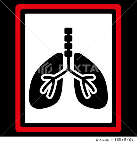 Lungs X-Ray Photo Icon Lungs X-Ray Photo Icon 18939735