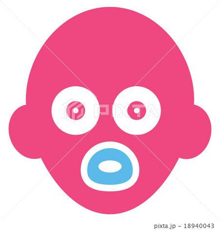 Baby Head Icon 18940043