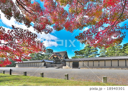 錦秋の京都御所 18940301