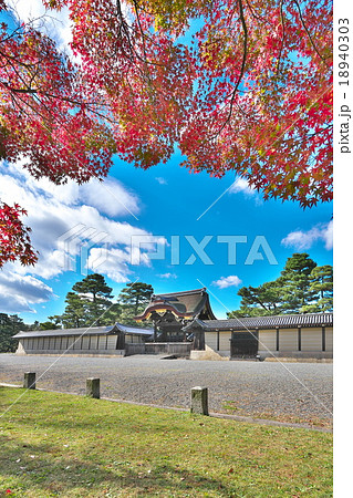 錦秋の京都御所 18940303