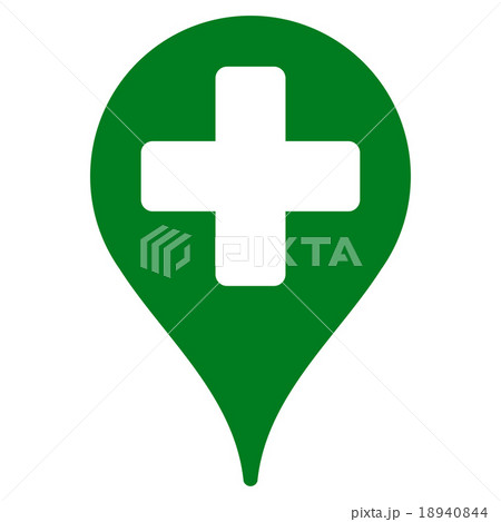 Medical Map Marker Icon 18940844