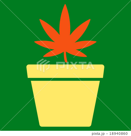 Cannabis Pot Icon Cannabis Pot Icon 18940860