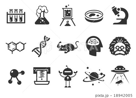 Science icons - Illustration 18942005