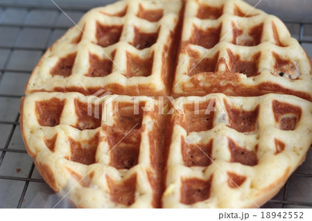 Sweet waffles in the market Sweet waffles in the market 18942552
