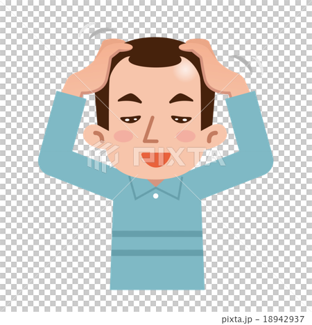 髪の悩み　ヘッドマッサージ 18942937