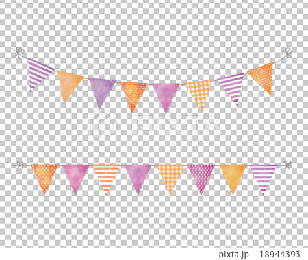 Garland Illustration Stock Illustration