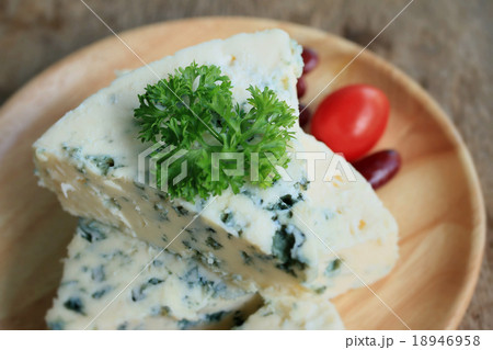 blue cheese with parsley blue cheese with parsley 18946958