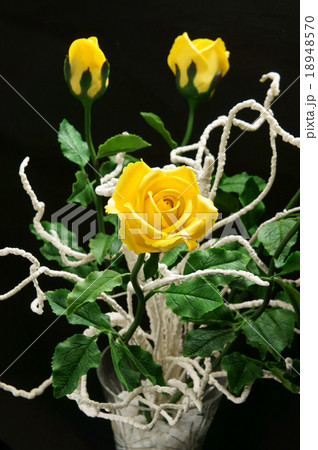 handmade product, clay flower, artificial flowers 18948570