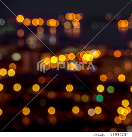 abstract circular bokeh city lights  background 18956254