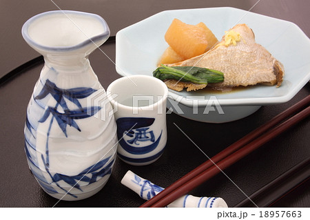 日本酒　鰤大根 18957663