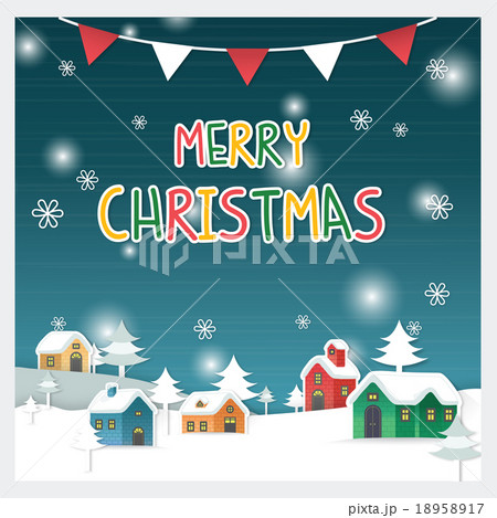メリークリスマスイラストのイラスト素材 1517