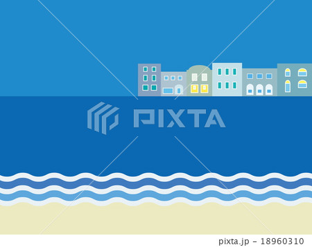 街並み　海 18960310