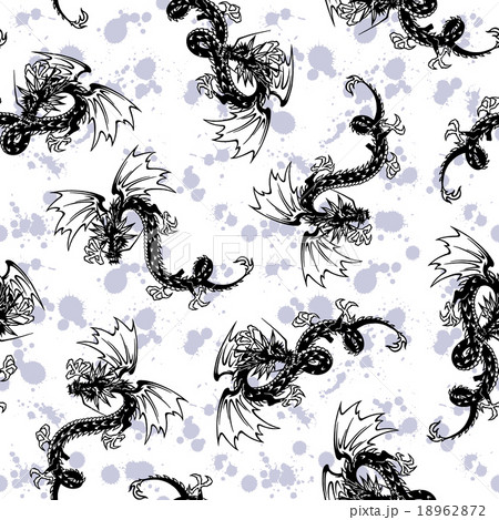 ドラゴンのパターン 18962872