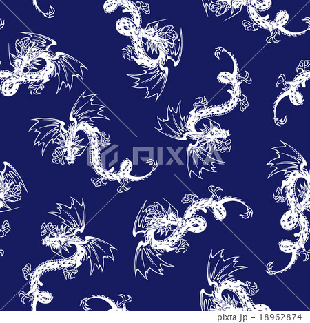 ドラゴンのパターン 18962874