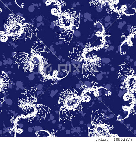 ドラゴンのパターン 18962875