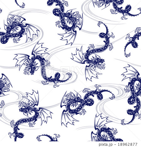 ドラゴンのパターン 18962877