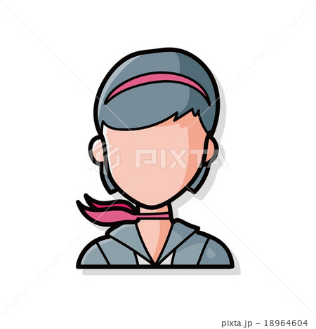 flight attendant doodle flight attendant doodle 18964604